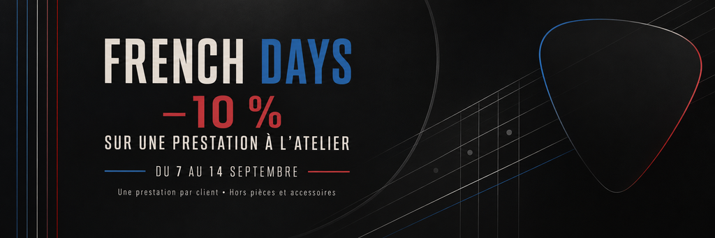 French Days -10% sur une prestation à l'atelier